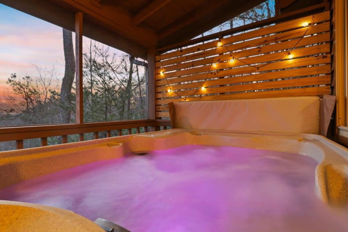Mountain Views Hot Tub Firepit Close To Town Blue Ridge Esterno foto
