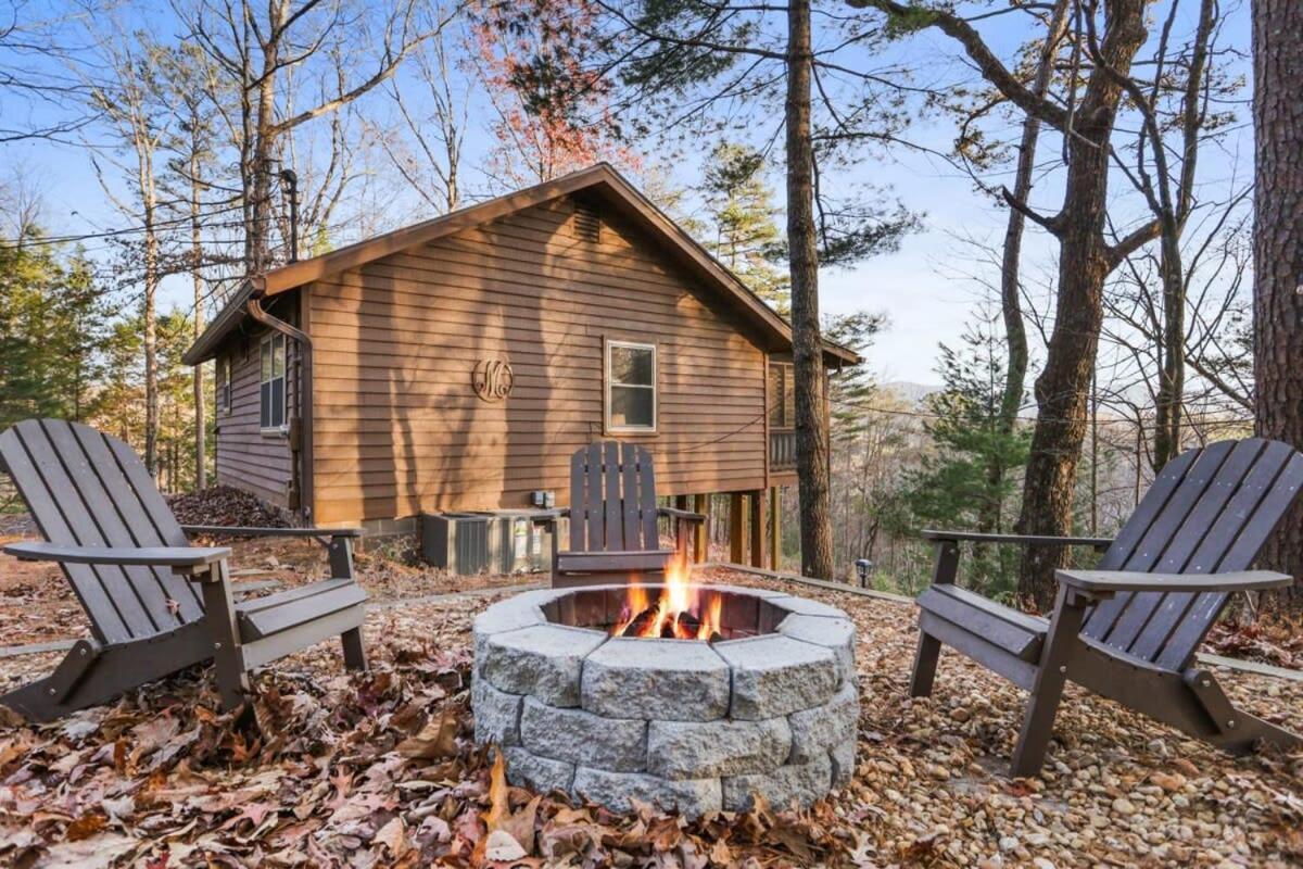 Mountain Views Hot Tub Firepit Close To Town Blue Ridge Esterno foto